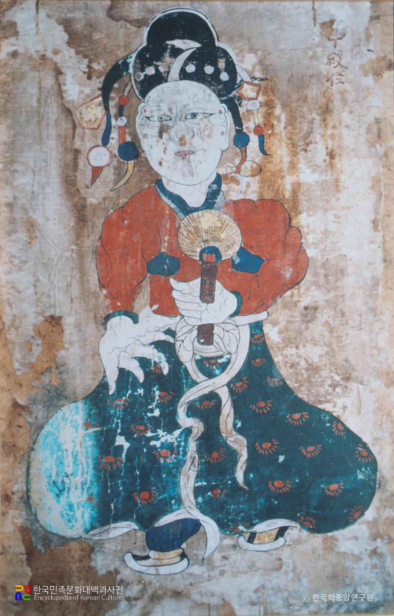 제주도 내왓당 무신도