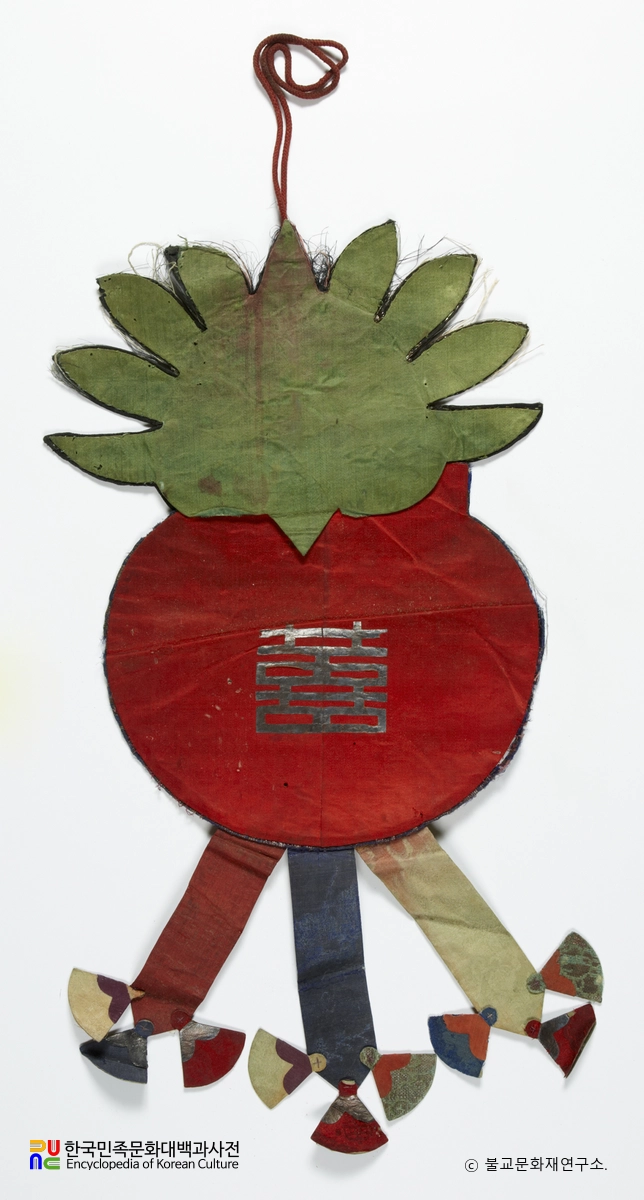 법장사 복장유물 / 복장주머니