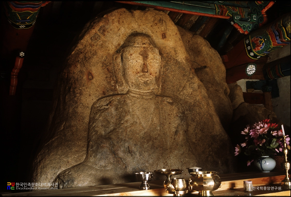 당진 영탑사 약사여래상