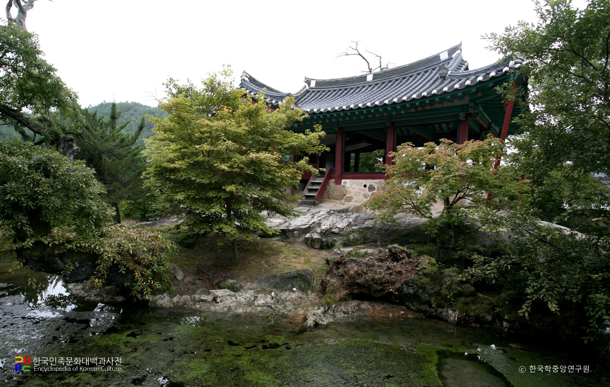 봉화 청암정과 석천계곡 중 청암정