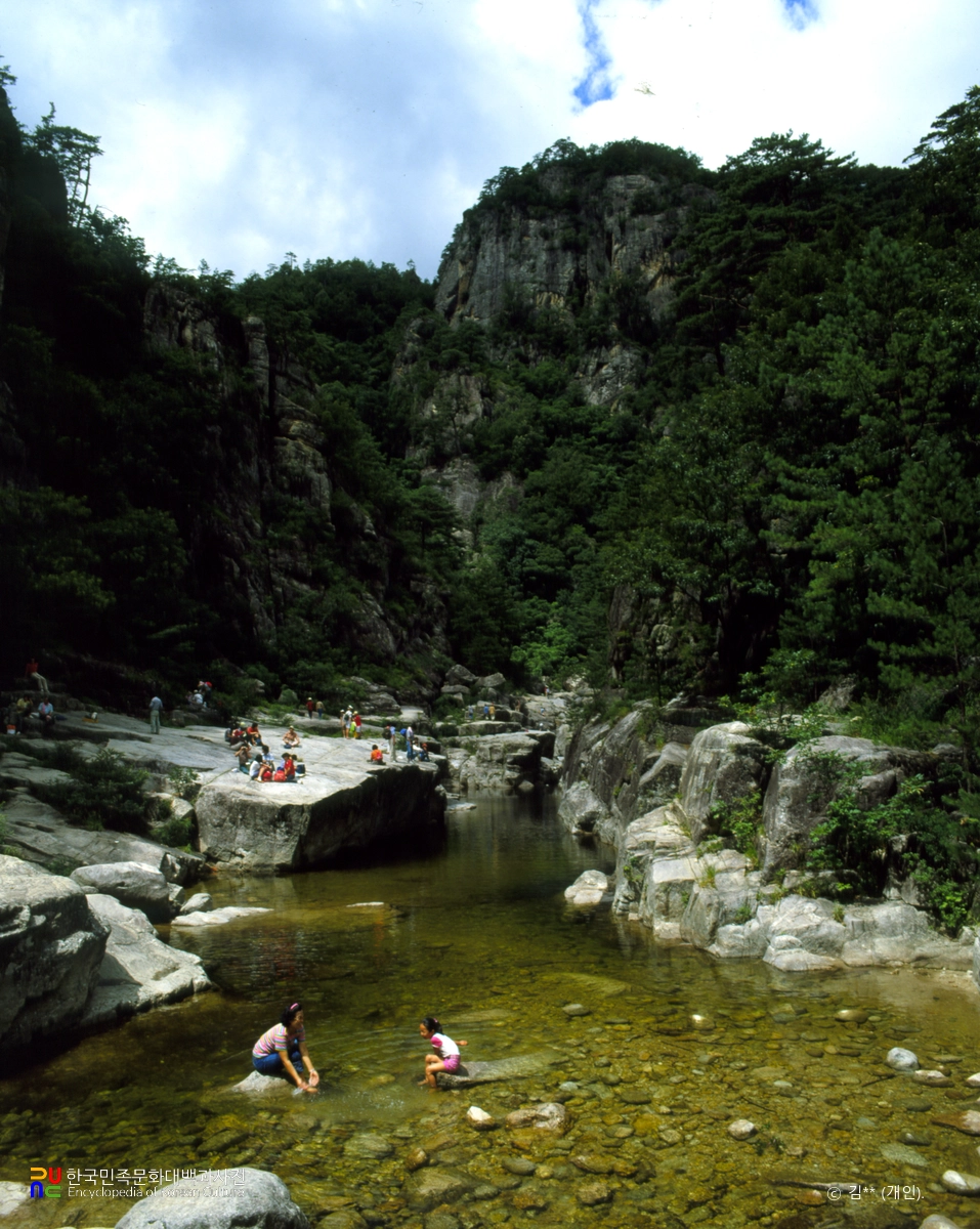 소금강계곡