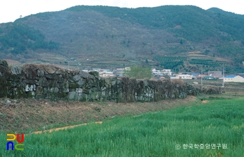 거제 사등성 성벽