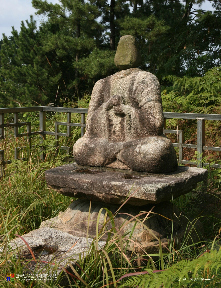 정읍 후지리 탑동석불