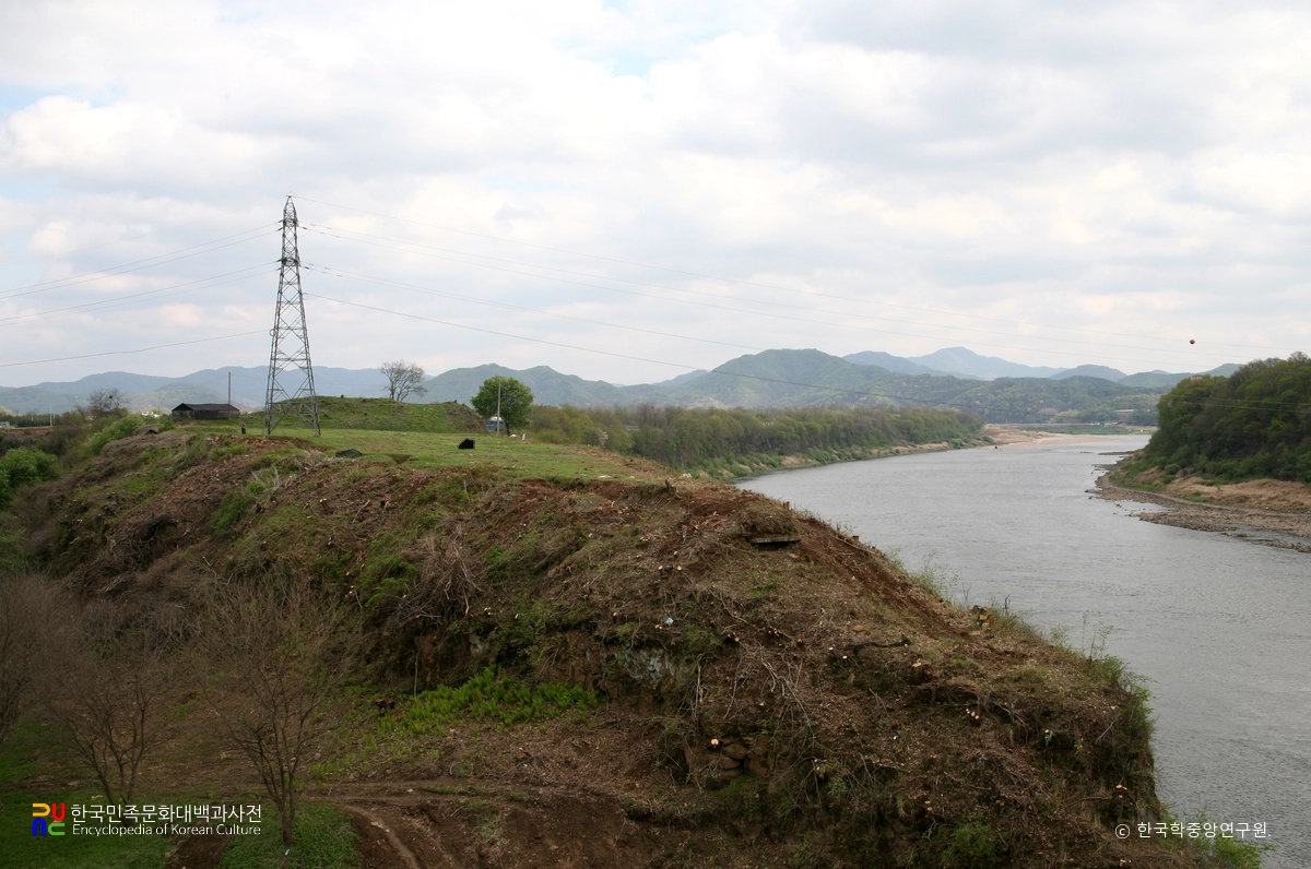연천 당포성 전경