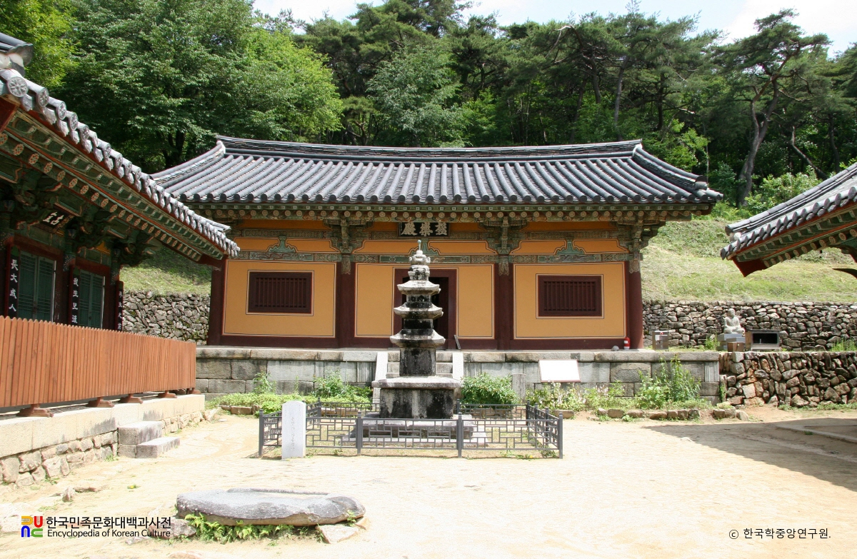 안동 봉정사 극락전 정면