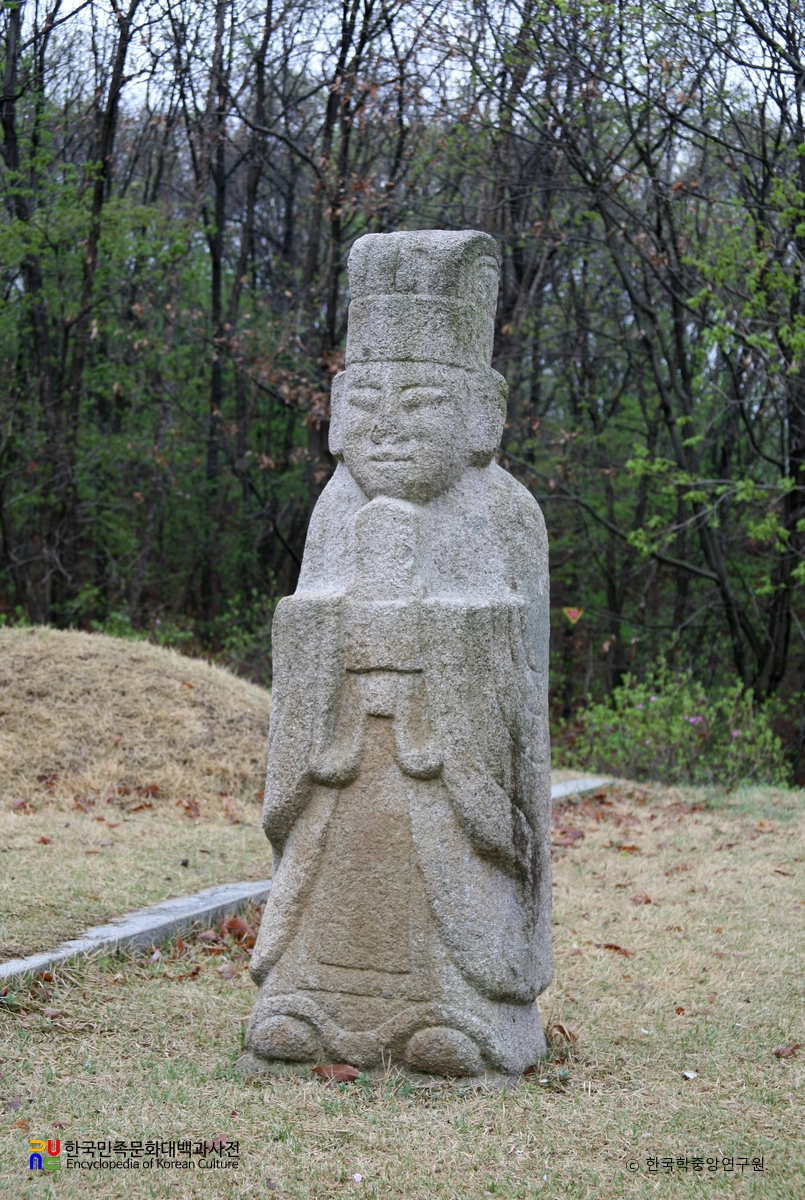 허준 묘 문인석