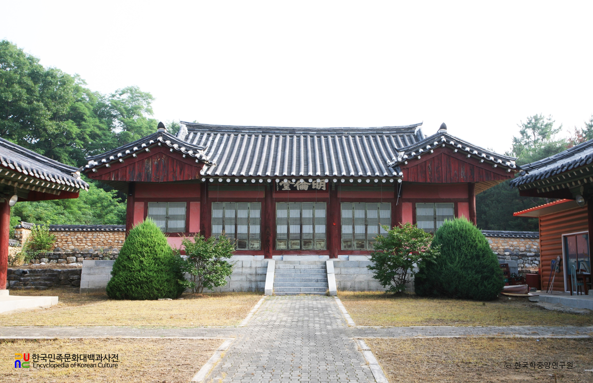 구미 인동향교 중 명륜당 정면