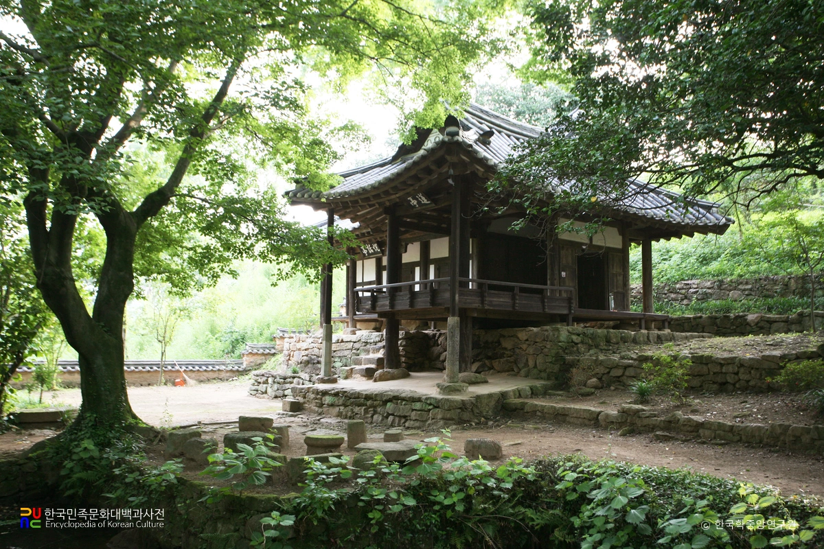 보성 열화정 정측면