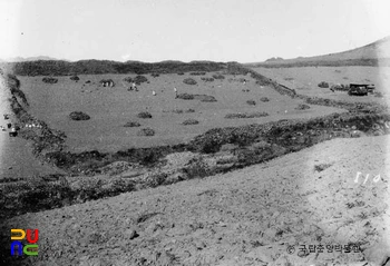 함남 단천 여진성 전경