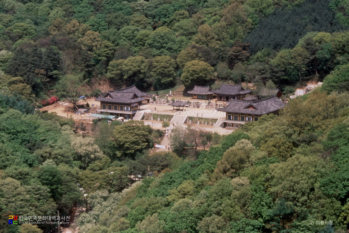 의왕 청계사 전경