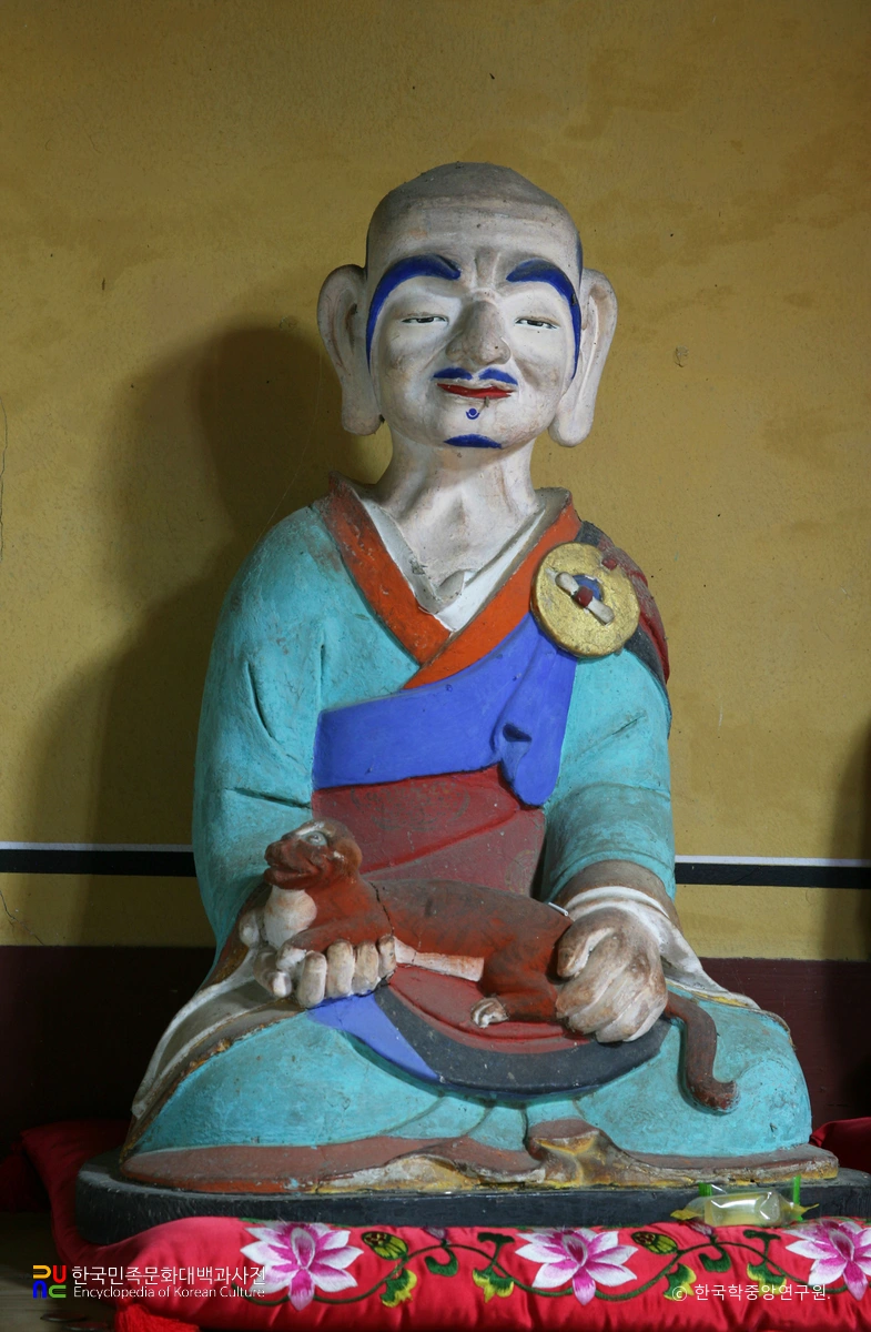 나주 다보사 영산전 소조십육나한좌상