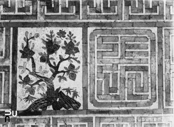 서울 경복궁 자경전 서측 꽃담의 문양