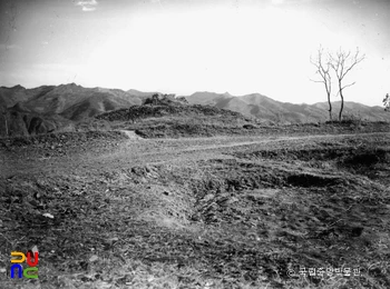 중국 길림 집안 태왕릉 토벽 배면의 일부