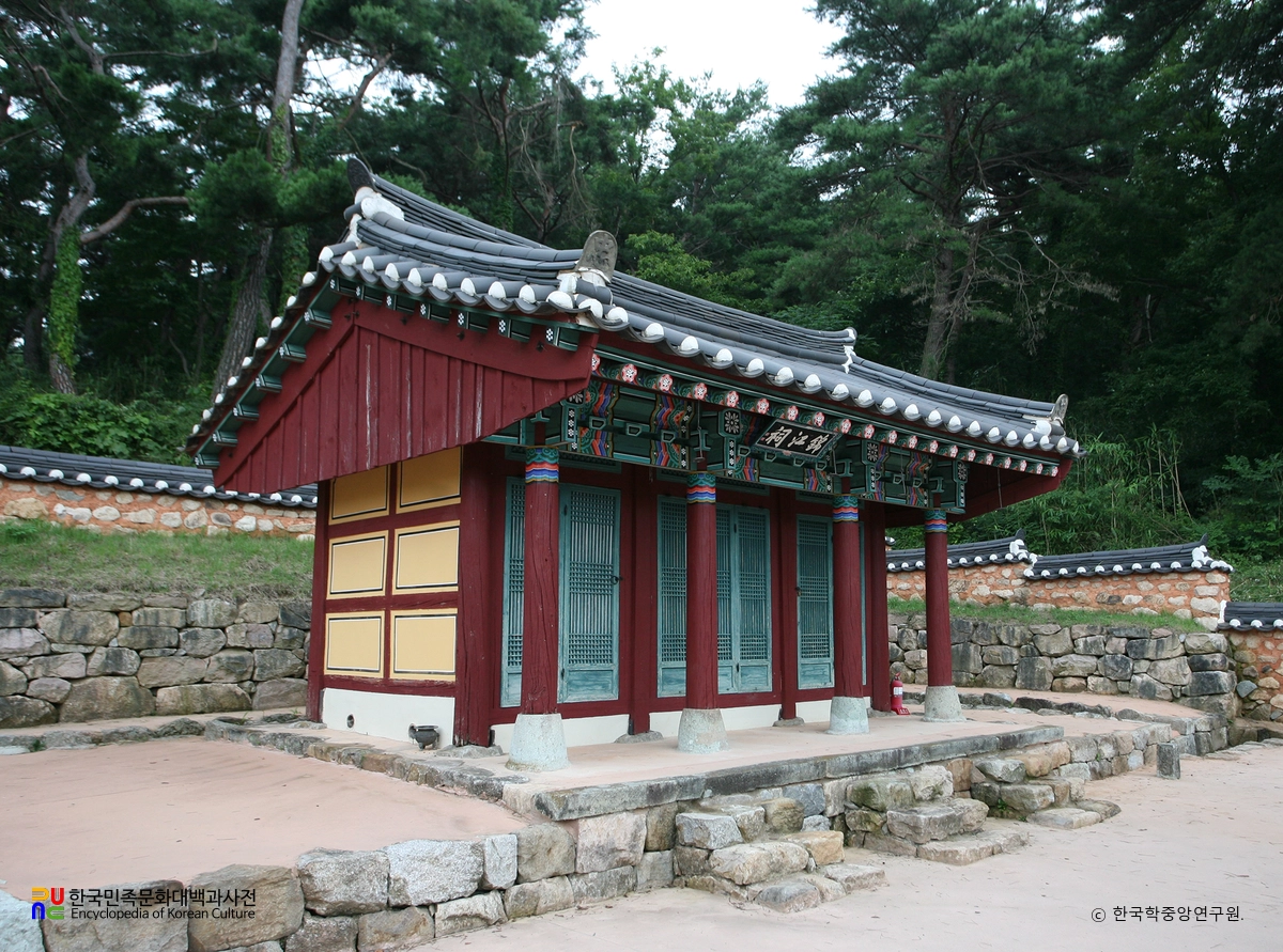 강진 금강사 정측면