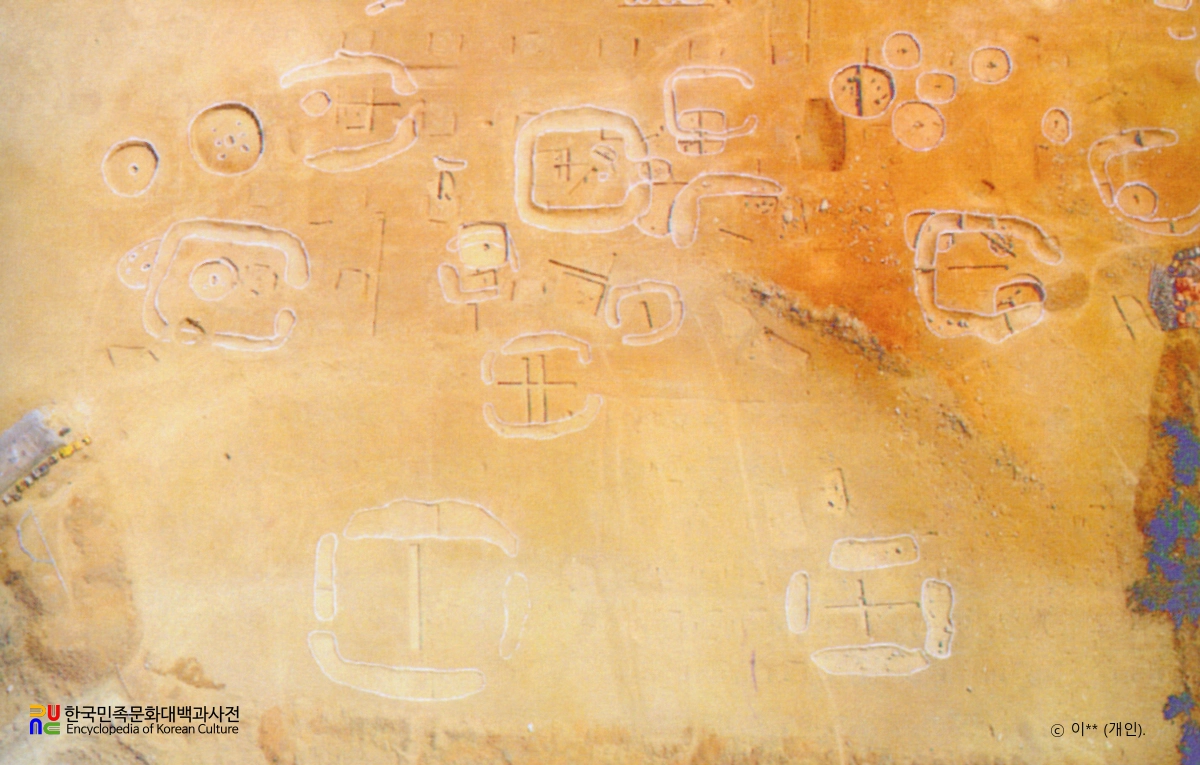 보령 관창리 유적 전경