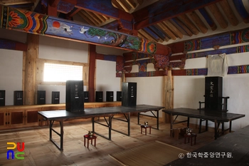 합천 합천향교 중 대성전 내부