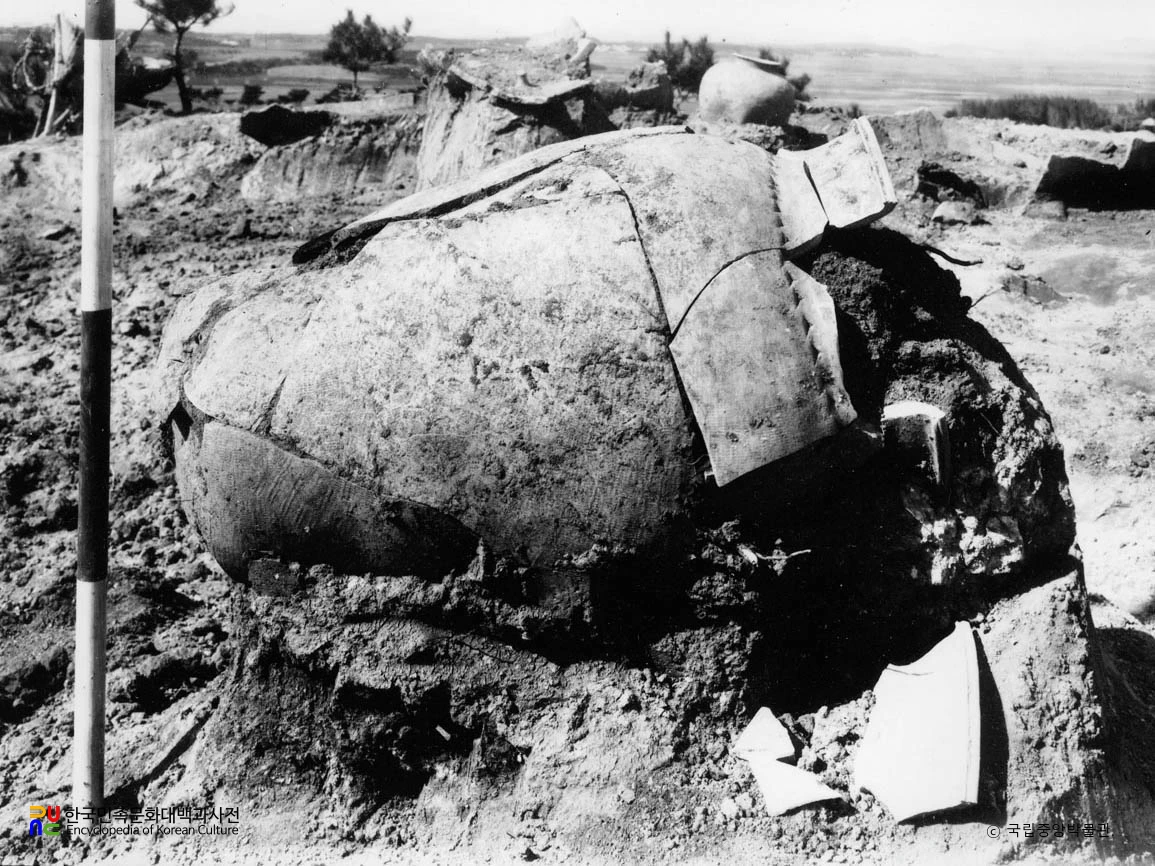 나주 반남 고분군 중 대안리 9호분 경관 상면