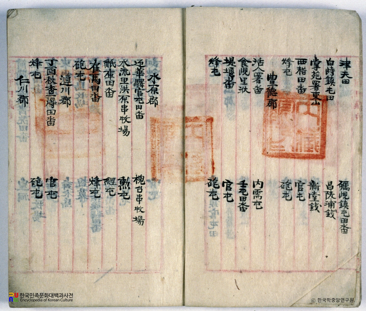 각도각군소재목장둔토총목