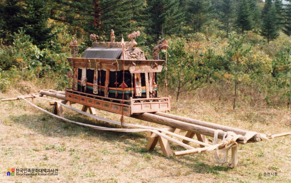 청풍부원군 상여