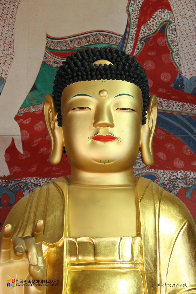 의성 옥련사 목조아미타여래좌상