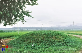 곡성 용마총 말무덤 전경