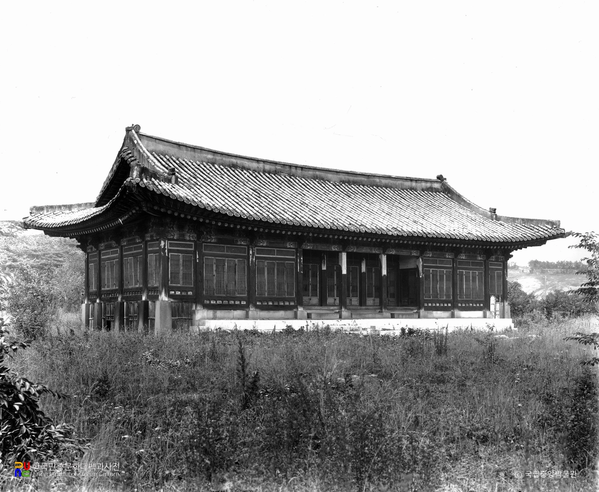 서울 경복궁 만경전 정면