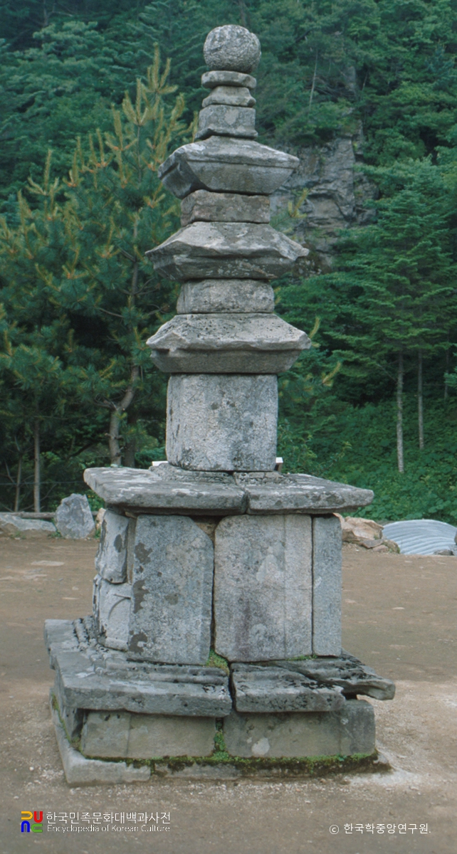 원주 상원사지 석탑 서탑