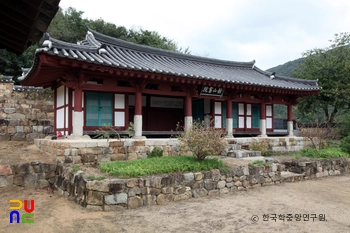 김해 신산서원 산해정 정측면