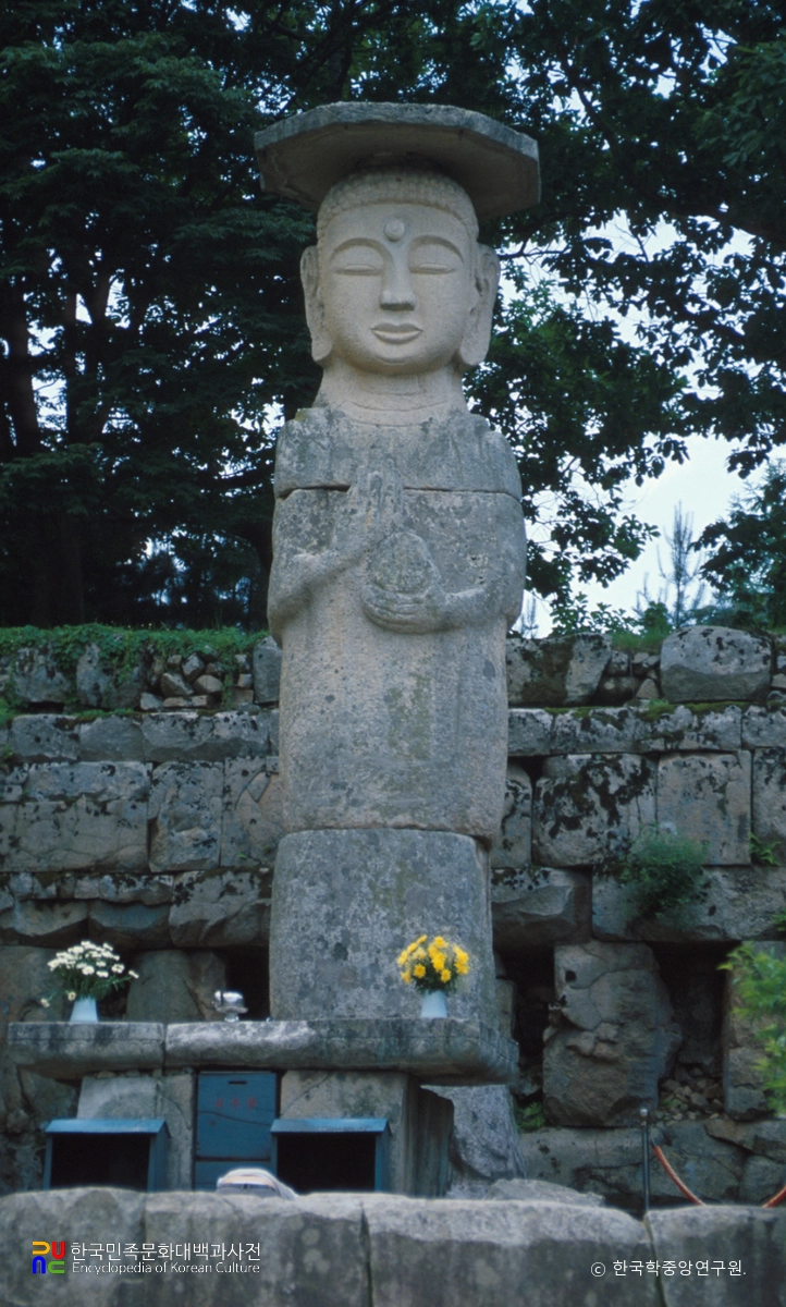 충주 미륵리 석조 여래 입상