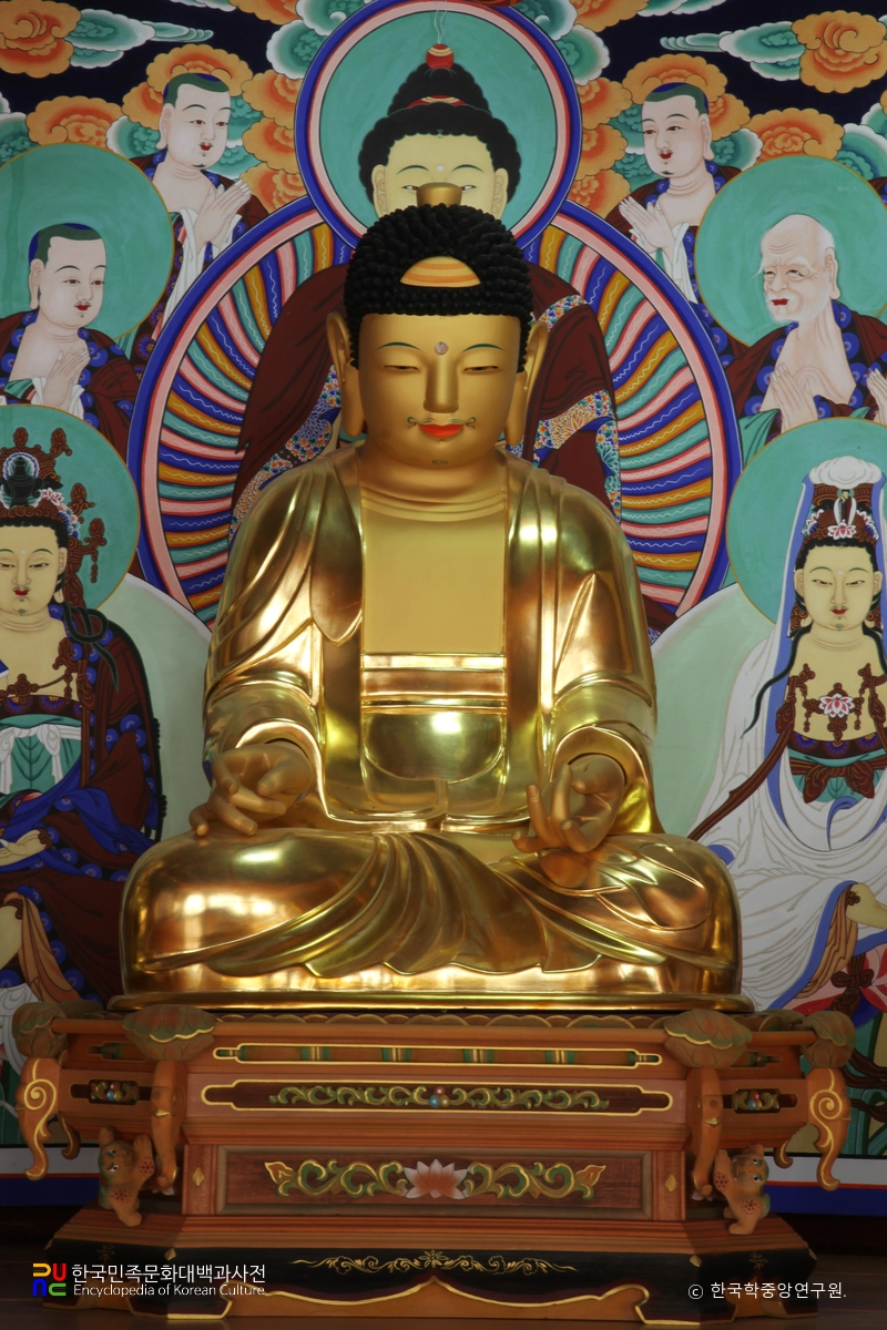 함양 안국사 목조아미타여래좌상