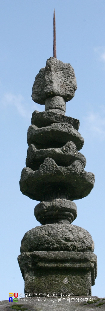 남원 실상사 백장암 삼층석탑 상륜부