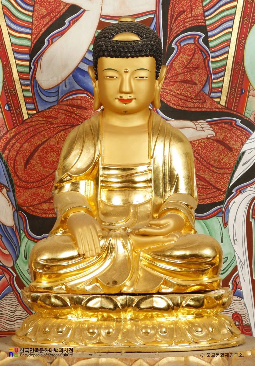 창녕 도성암 석조아미타여래좌상