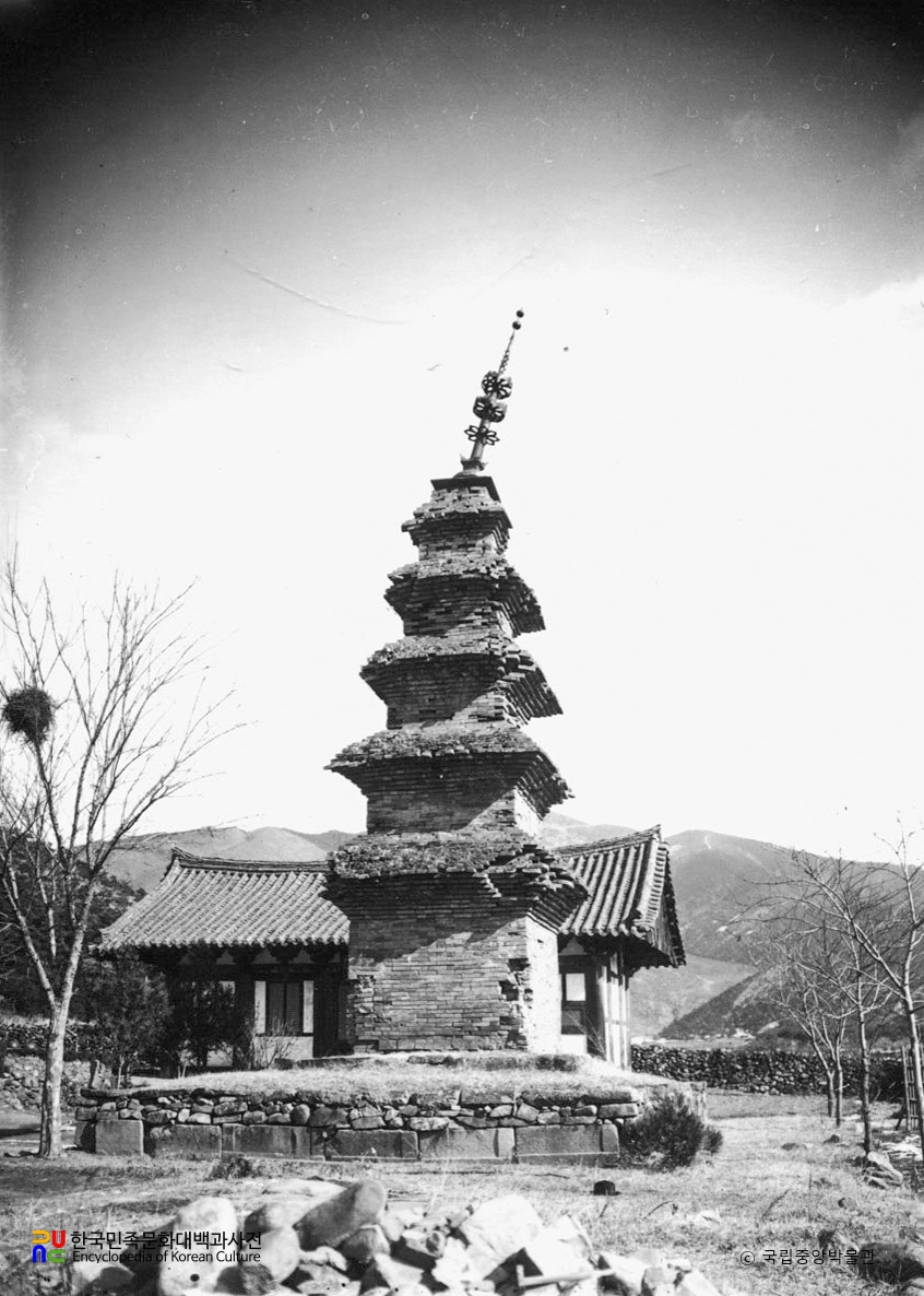 칠곡 송림사 오층전탑