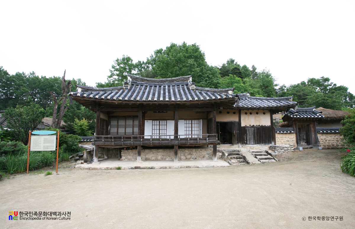 영주 만죽재고택 정면