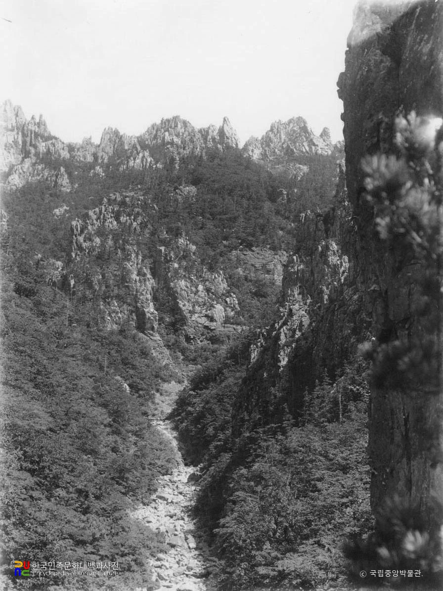 강원 고성 금강산 만물상