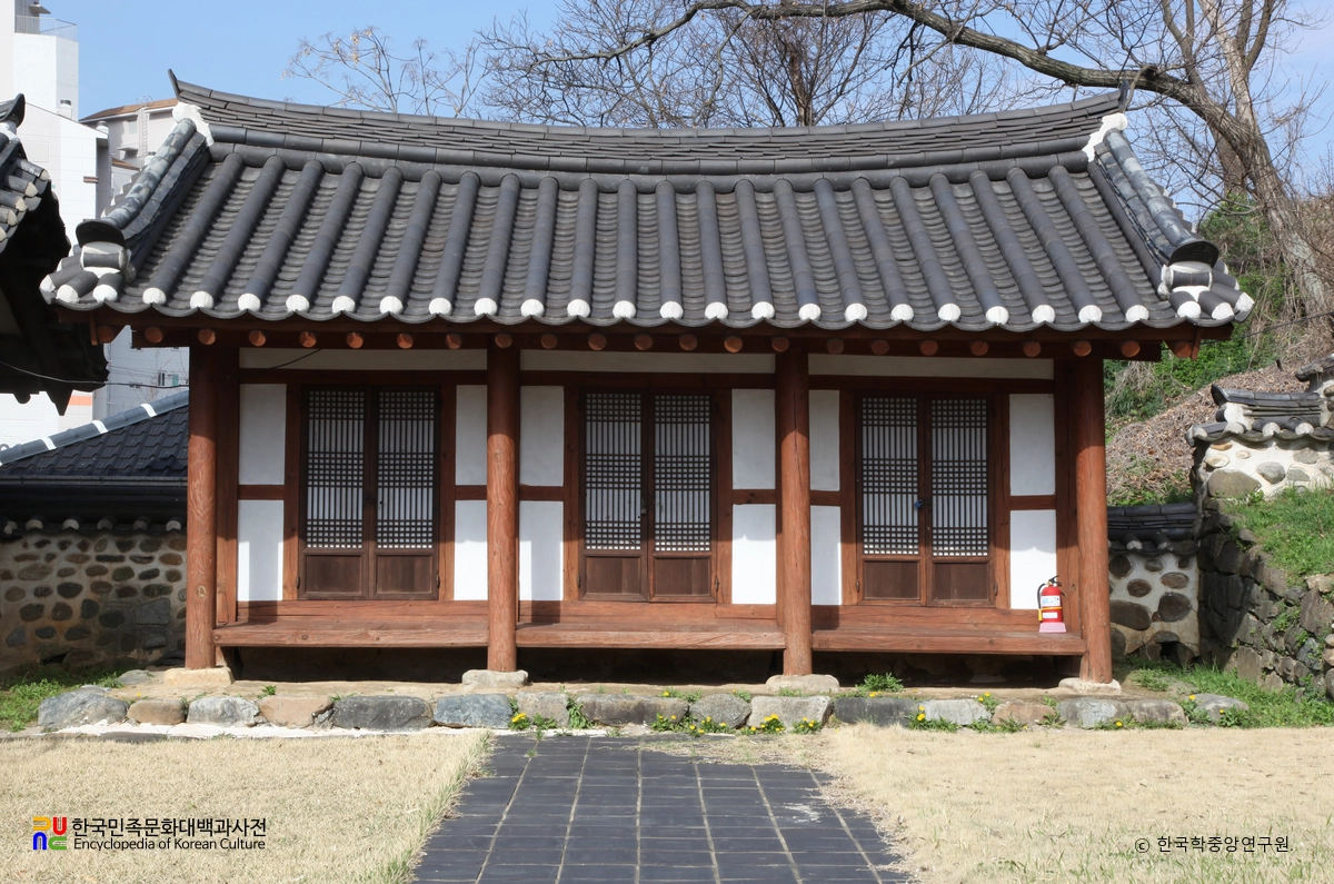 산청향교 서재 정면