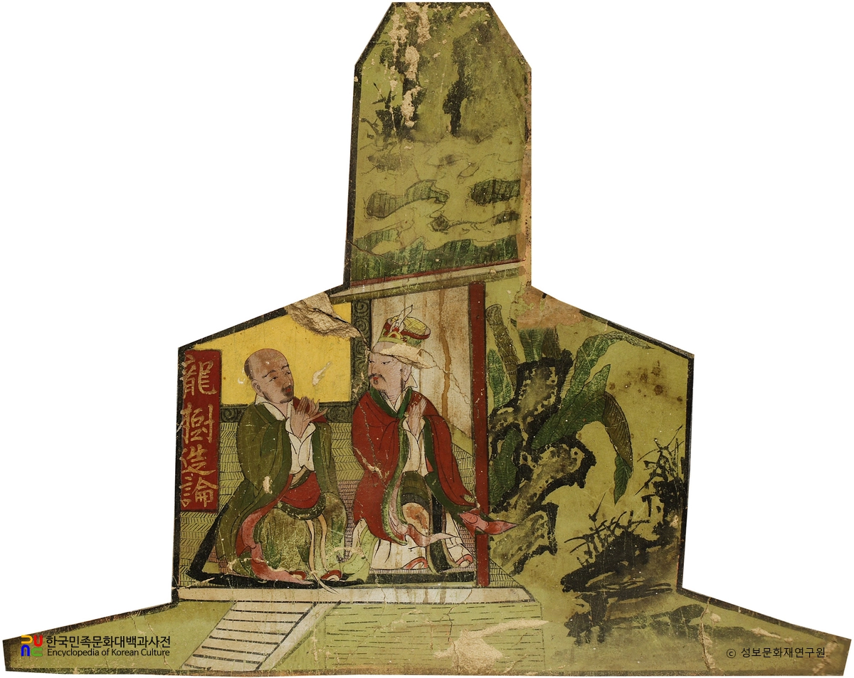 양산 통도사 영산전 벽화