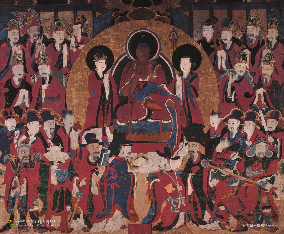 서울 청룡사 지장시왕도