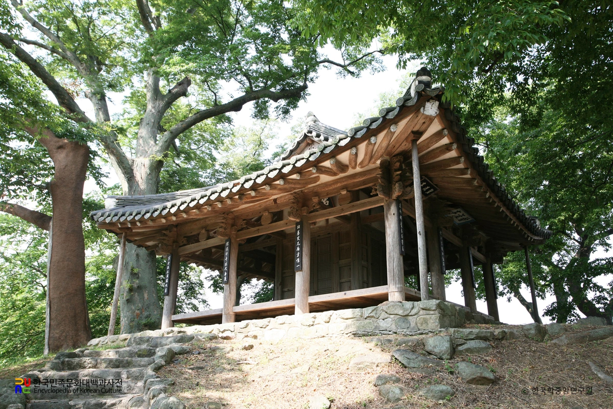 나주 벽류정 정측면