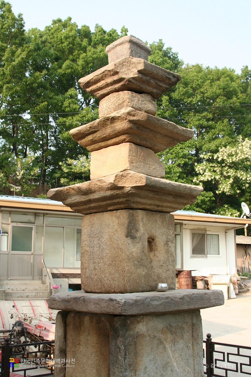 괴산 보안사 삼층석탑 / 탑신부