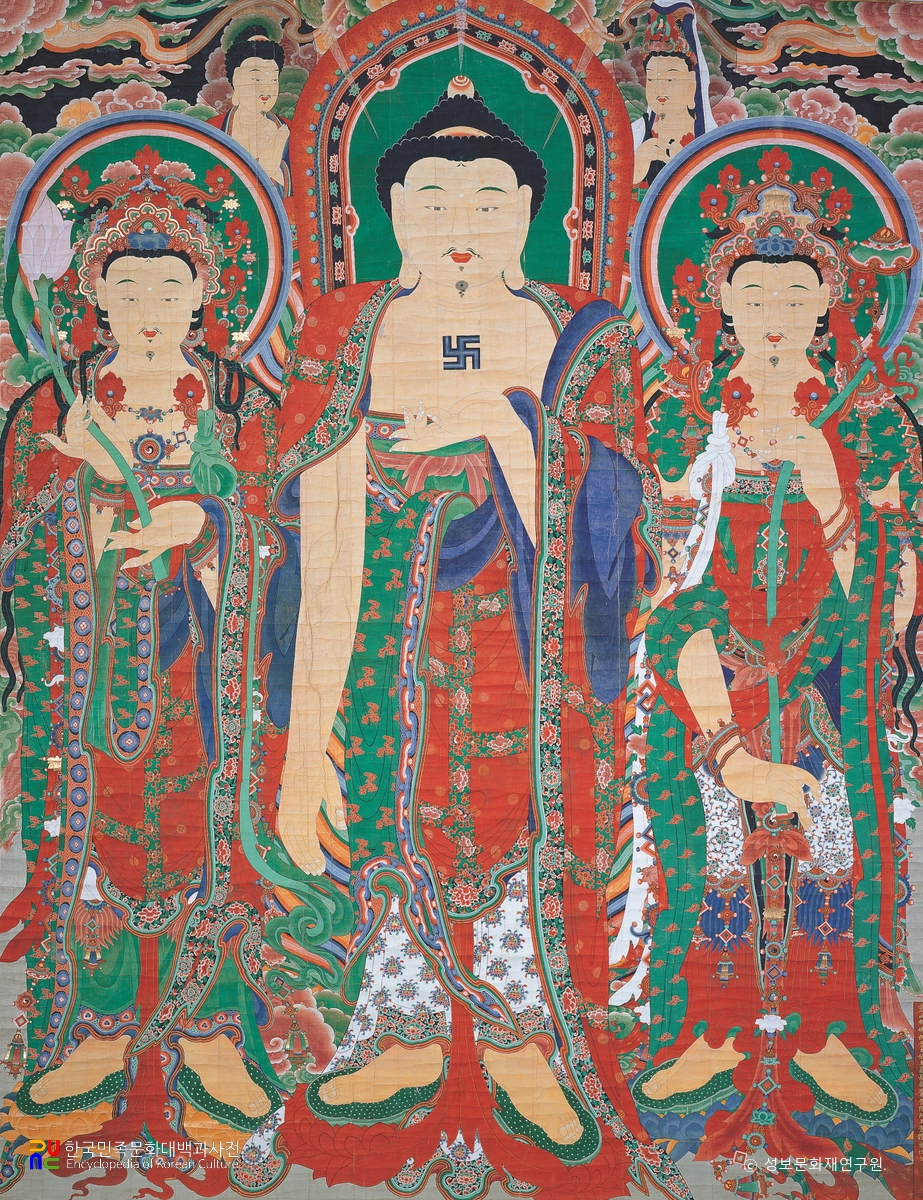 해남 대흥사 영산회 괘불탱