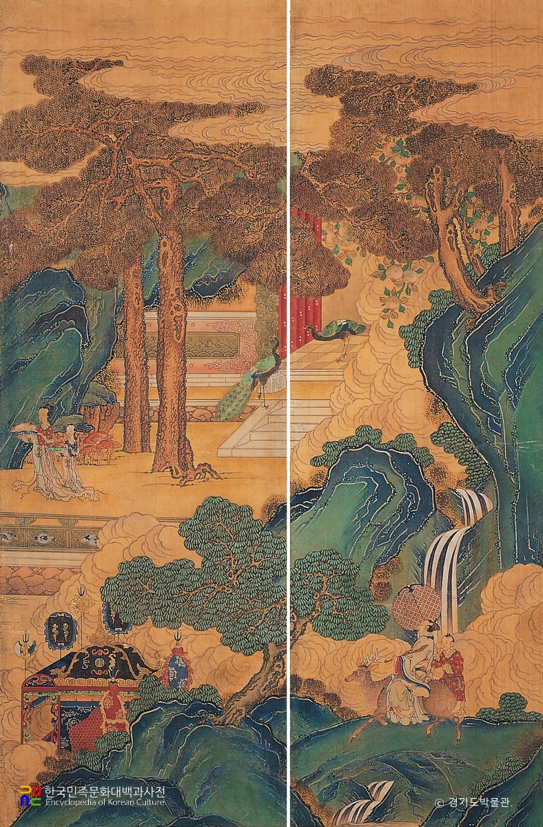 요지연도 1∼2폭