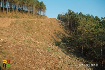 순천 검단산성 성벽