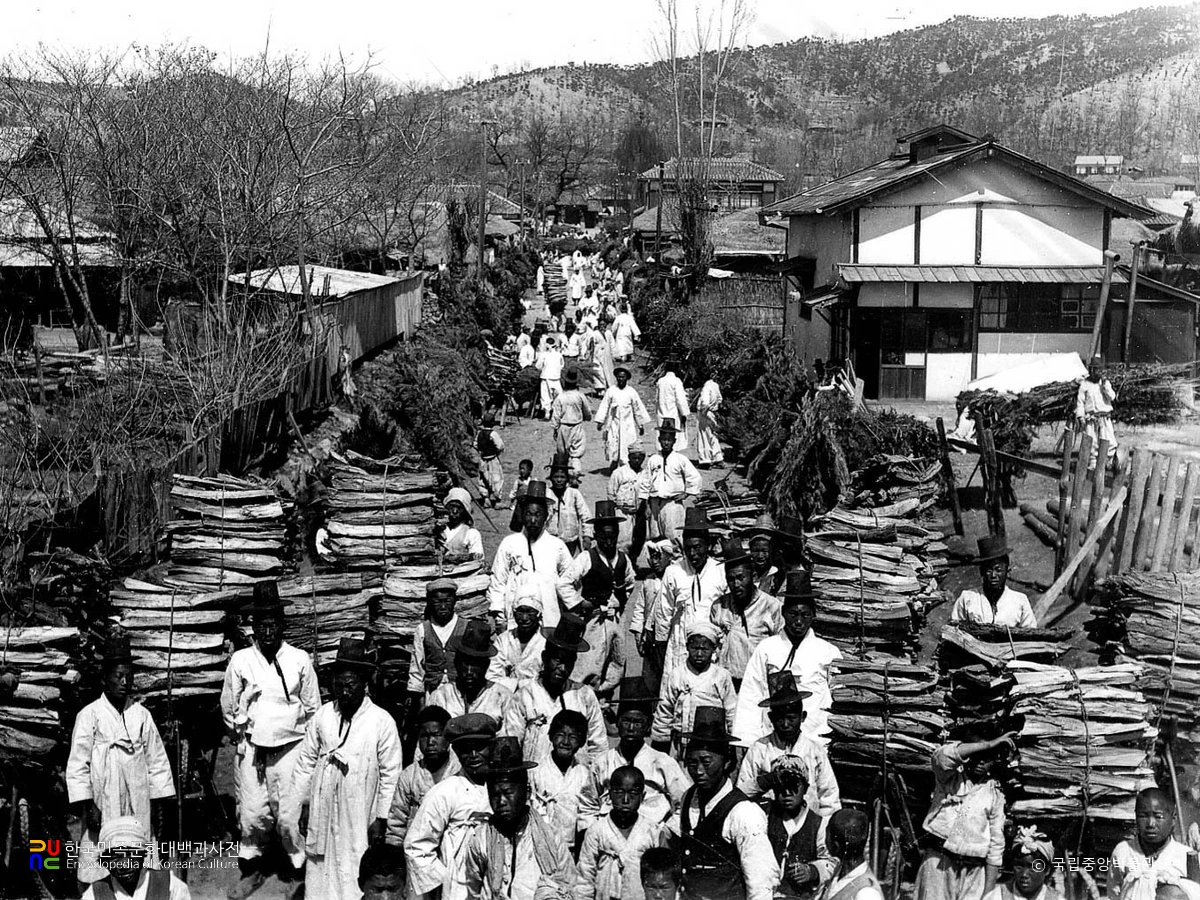 경북 안동 안동시장 전경