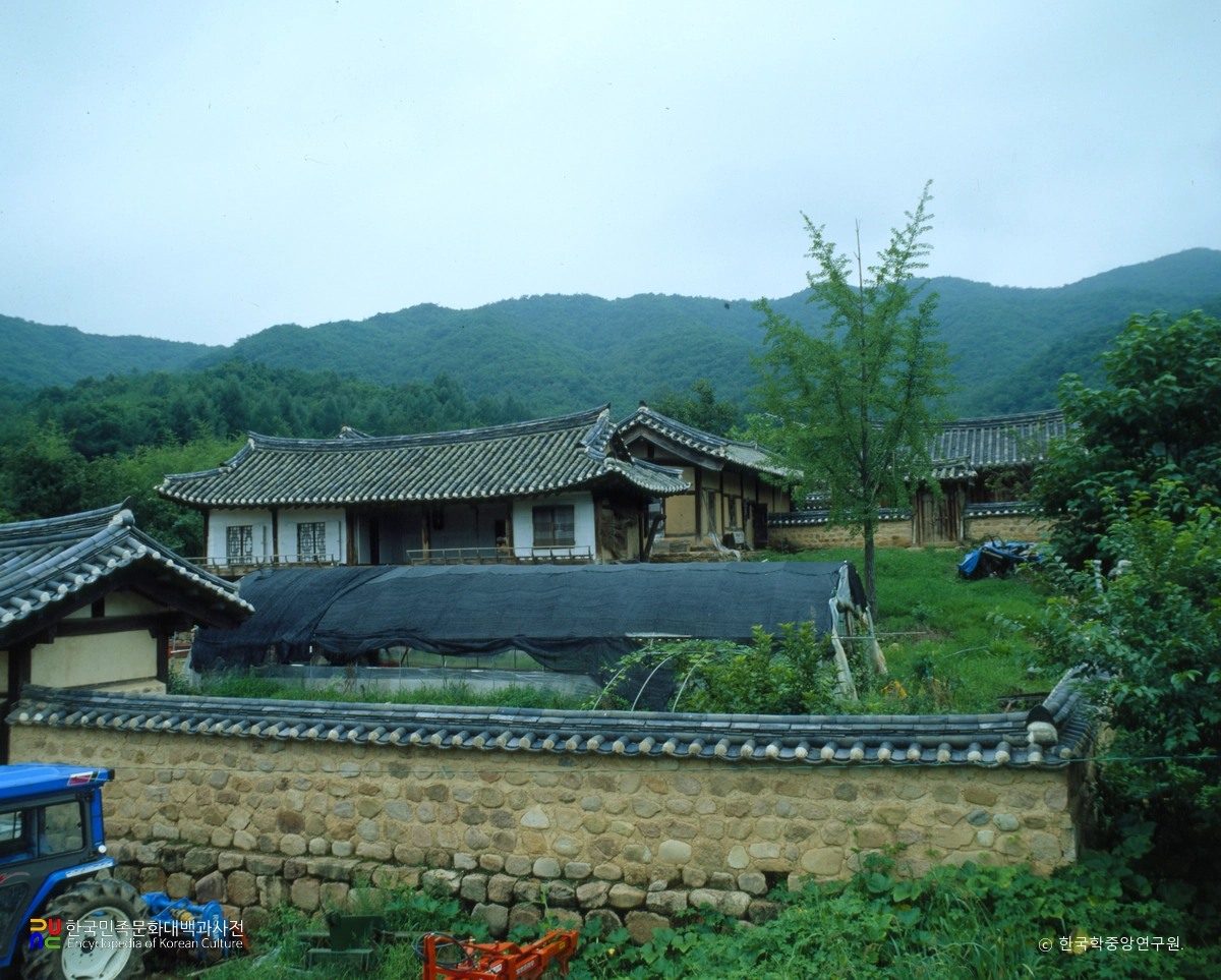 상주 우복 종택 전경