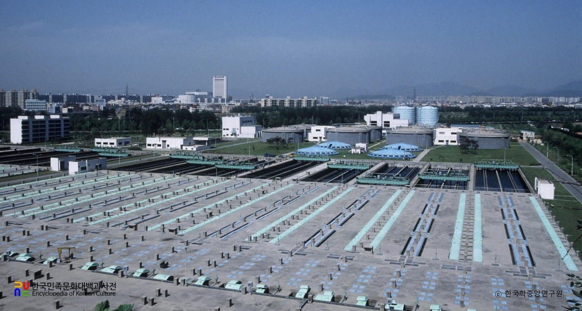 탄천 하수처리장