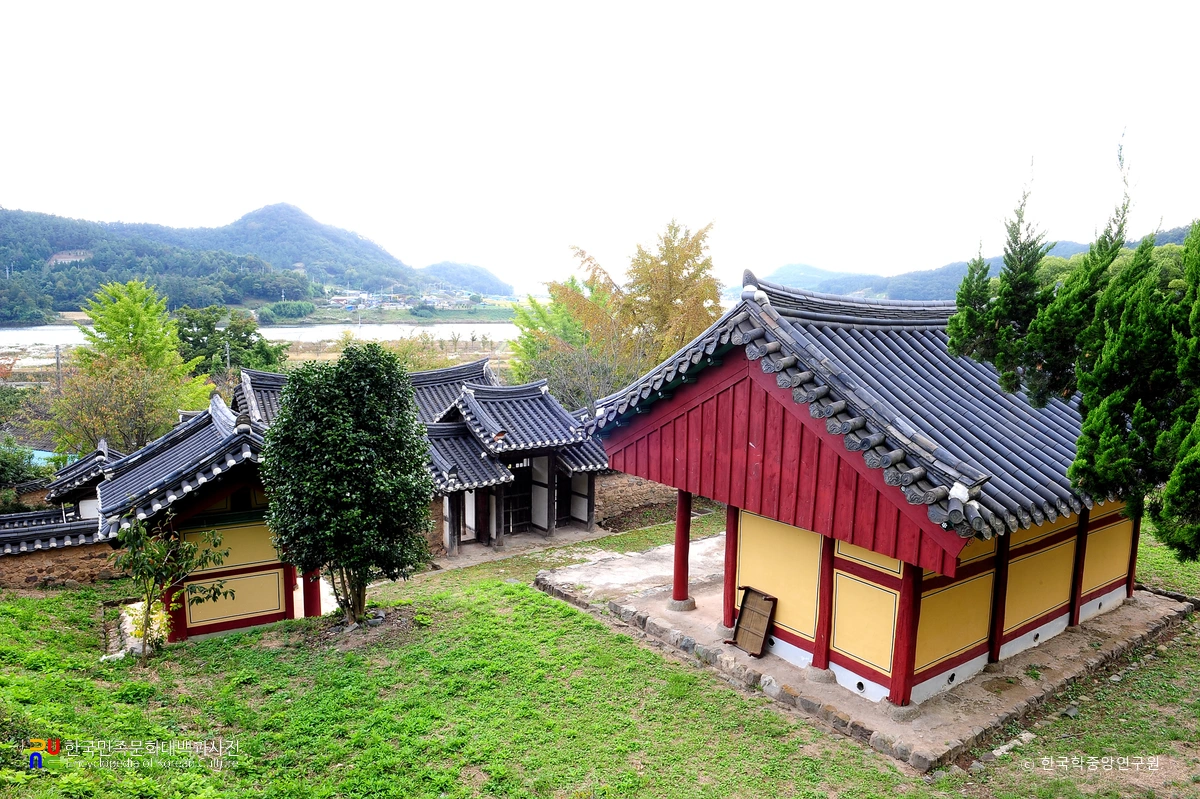 나주 미천서원 전경