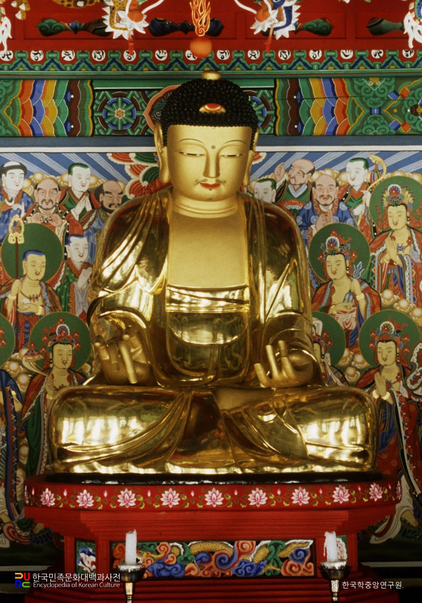 진안 금당사 목불좌상