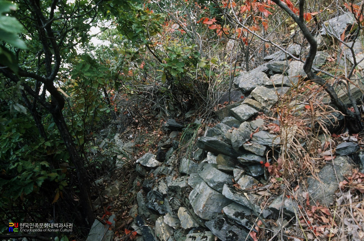 대전 이현동산성 성벽