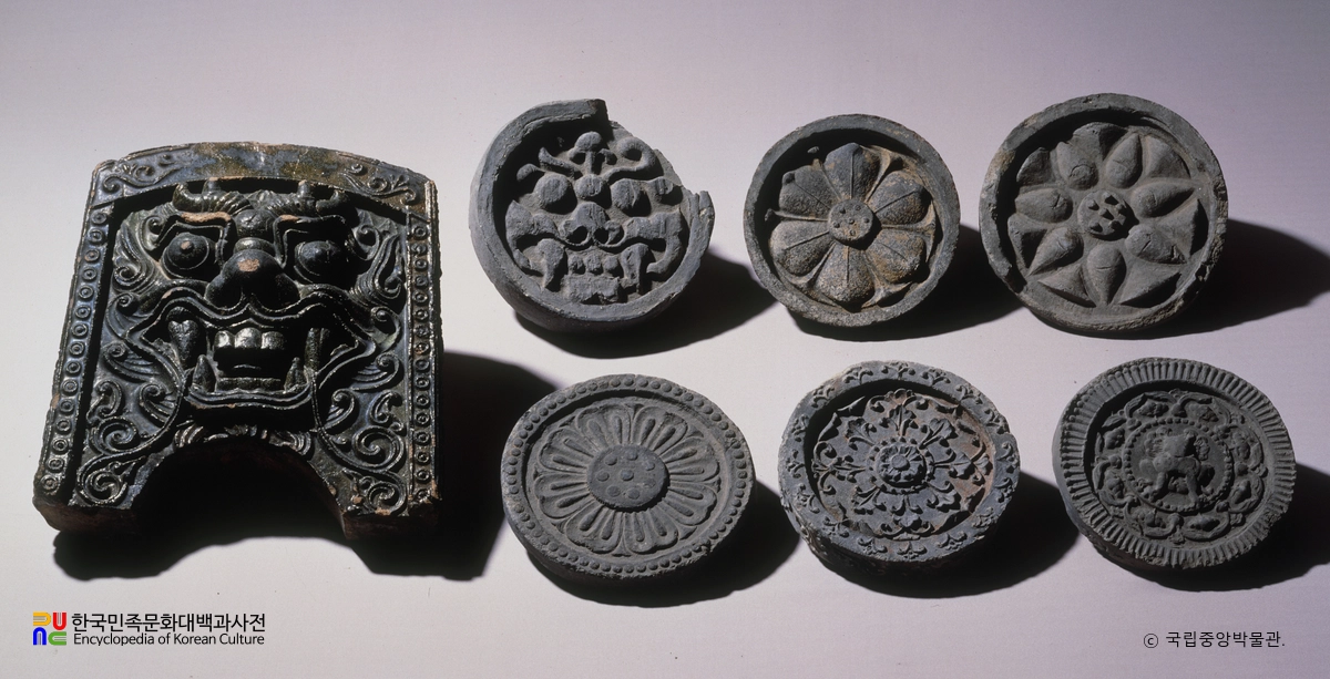 통일신라시대 기와들